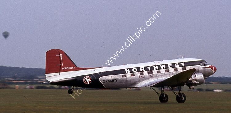 DOUGLAS DC3(C47) DAKOTA 3 Air Atlantique In Northwest Als Colour Scheme 15124~26569 Locatiion & Date Unknown Order Number RB55