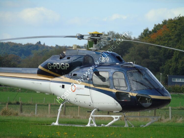 EUROCOPTER AS355F2 ECUREUIL 2 G-PGDP (5135) Ow-Dollar Group Inverness Scotland Photographed At Dunkerswell Aerodrome Honiton Devon UK 2025 Order No ECU-79