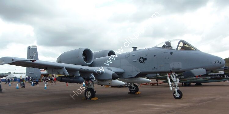 FAIRCHILD-REPUBLIC A10 THUNDERBOLT USAF 78-0651 (A10-271) RAF Fairford Cirencester Gloucestershire UK 2015 Order Number A10-17