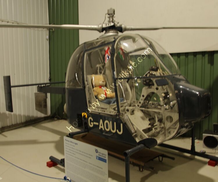 FAIREY ULTRALIGHT HELICOPTER G-AOUJ & XJ928 Ack-Preserved At The Helicopter Museum Weston Super Mare Somerset UK 2023 Order Number FUH-1