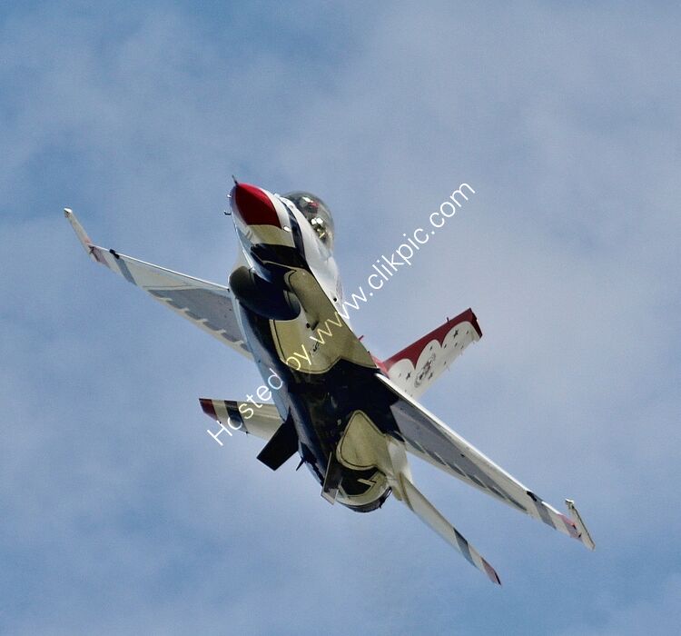 General Dynamics  F16A USAF Display Team  The Thunderbirds Lakeland Regional Airport Orlando Florida USA 2015 Order Number TDS6