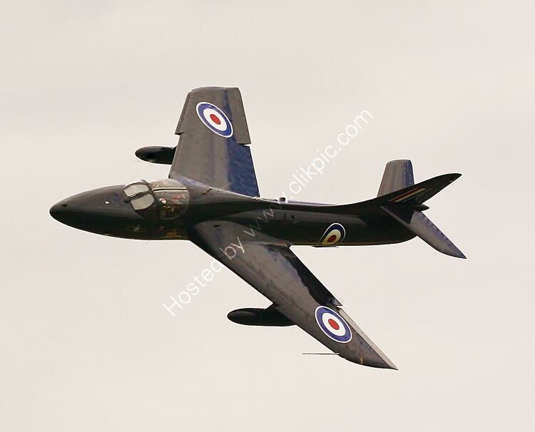 HAWKER HUNTER T7 Private Owner WV318~G-FFOX (41H-670792) Cotswold Apt Gloucestershire UK 2010 Order Number HHT7