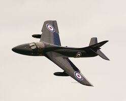 HAWKER HUNTER T7 Private Owner WV318~G-FFOX (41H-670792) Cotswold Apt Gloucestershire UK 2010 Order Number HHT7