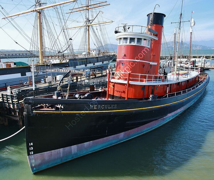 HERCULES Steam Tug Preserved At The San Francisco Maritime Museum San Francisco California USA 2010 Order Number PSD47