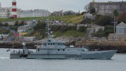 HMC Vigiliant HM Customs And Border Control Force Patrol Vessel Plymouth Sound Devon GB 2022 Order Ref - GBC-18 (750x428)