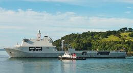 Karl Doorman A833 Dock Landing Ship Royal Netherlands Navy Plymouth Sound Devon GB 2022 Order Ref-RNN(LDP)-130