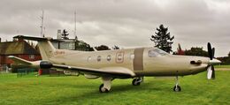 Pilatus PC12 LX-JFQ Denham Aerodrome Buckinghamshire GB 2010 Order Ref-PC12-7