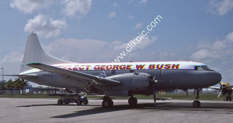 CONVAIR 340 Miami Air Leases N41626 (274) Opa Locka Apt Miami Florida USA 2004 Order Number RB171