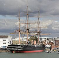 REF-PMS~1_HMS_Warrior Iron Clad Battleship Preserved Ex RN Portsmouth Dockyard Hants GB 2020 (C)RLT Aviation And Maritime Images 2020