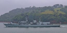 REF-RNGB(FRG)-55 HMS Lancaster F229 Type 23 Duke Class Frigate Royal Navy Leaving RN Devonport Dockyard Plymouth For Plymouth Sound Great Britain 2020 (C)RLT Aviation And Maritime Images 2020 opt