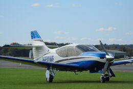 ROCKWELL  114B N231WF (14676) Ow-Private Dunkerswell Aerodrome Honiton Devon UK 2025 Order Number R114-16