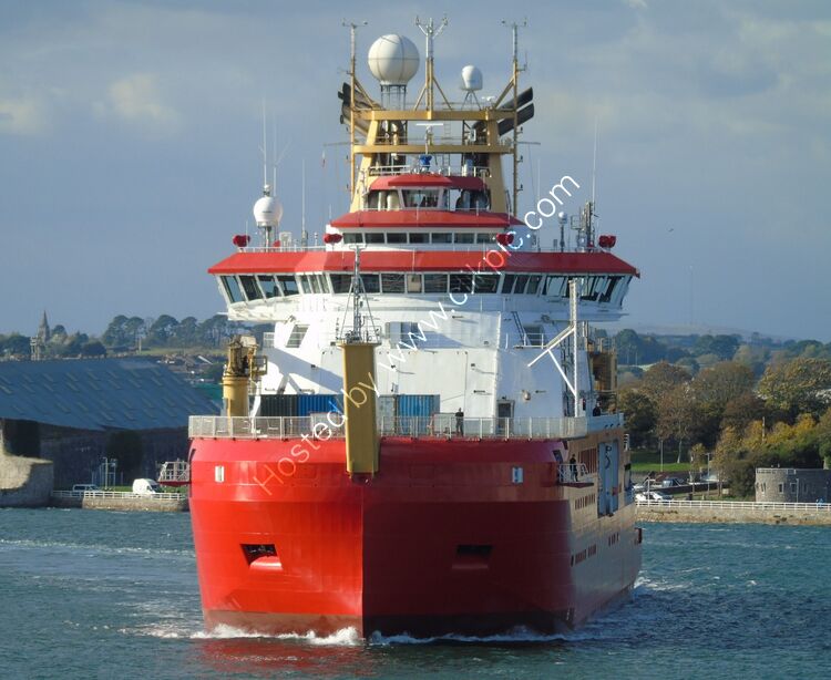 RSS SIR DAVID ATTENBOROUGH Ow-Natural Enviroment Research Council Op-British Antartic Research Council Gt-15609 Length-423ft Blt-2021 RN Devonport Dyard Plymouth Devon UK 2025 Order No-RSV 92