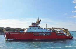 RSS SIR DAVID ATTENBOROUGH Ow-Natural Enviroment Research Council Op-British Antartic Research Council Gt-15609 Length-423ft Blt-2021 RN Devonport Dyard Plymouth Devon UK 2025 Order No-RSV 99