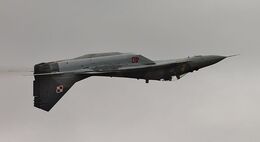Re-M29-46 MIG 29 Fulcrum (Mikoyan Gurevich) Polish Air Force 40 RAF Fairford Gloucestershire Gt Britain 2015 (C)RLT Aviation And Maritime Images 2018 opt