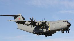 Ref-A400-15 Airbus A400M Turkish Air Force 170080 RAF Mildenhall Suffolk Gt Britain 2018 (C)RLT Aviation And Maritime Images 2018 opt