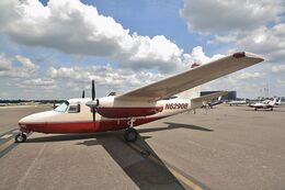 Ref AC50-1 Aero Commander 500 N6290B Lakeland Airport Florida USA 2015 (C)RLT Aviation And Maritime Images 2018 opt