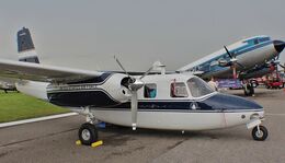 Ref AC56-1 Aero Commander 560A N30U Lakeland Airport Florida USA 2015 (C)RLT-Aviation And Maritime Images 2018 opt