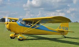Ref-AER-42 Aeronca 11AC Chief G-IVOR Sywell Aerodrome Northamptonshire Gt Britain 2017 (C)Copyrights Reserved - RLT Aviation And Maritime Images 2021