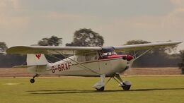 Ref-AER24 Aeronca 11AC Chief G-BRXF Sywell Aerodrome Northamptonshire Gt Britain 2017 (C)Copyrights Reserved - RLT Aviation And Maritime Images 2021