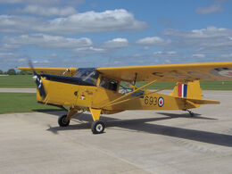Ref-AUS6 Auster J1N Alpha RCAF Colours Private Owner G-BLPG Sywell Aerodrome Northamptonshire Gt Britain 2013 (C) All Copyrights Reserved 2021 RLT Aviation And Maritime Images.