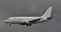 Ref B7312-2 Boeing 737 2K3 Aviogenex YU-ANP London Heathrow Airport London Gt Britain 2010 (C)RLT Aviation And Maritime Images 2018 opt