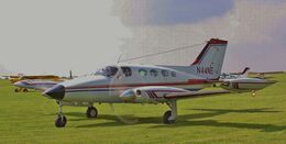 Ref-C414-2 Cessna 414 Private Owner N44NE Sywell Aerodrome Northamptonshire Gt Britain 2013 (C)All Copyrights Reserved 2021 RLT Aviation And Maritime Images opt