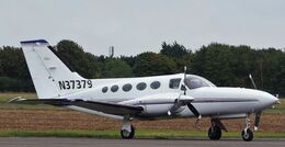 Ref-C421-12 Cessna 421 Golden Eagle Private Owner N37379 Wellsbourne Mountford Aerodrome Warwickshire Gt Britain 2017 (C) All Copyrights Reserved 2021 RLT Aviation And Maritime Images opt