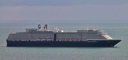 Ref-CL HA-28 Westerdam Holland America Cruise Line Laid Up At Torbay Devon Gt Britain 2020 (C)RLT Aviation AndMaritime Images 2020 opt