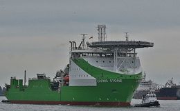 Ref CON10 Livingstone Construction Vessel Port Of Rotterdam Holland 2018 (C)RLT Aviation And Maritime Images 2018 opt
