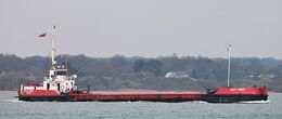 Ref-CSSC-298 Split Three Coastal Barge Southampton Water Hampshire Gt Britain 2021 (C)Copyright Reserved 2021-RLT Aviation And Maritime Images opt