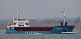 Ref-CSSC-299 Wilson Ghent General Cargo Ship Short Sea Trader Southampton Water Hampshire GB 2021 Copyright Reserved 2021-RLT Aviation And Maritime Images opt