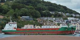 Ref-CSSC284 Patria Short Sea Trader Entering Teignmouth Docks Devon Gt Britain 2020 (C)RLT Aviation And Maritime Images 2020 opt