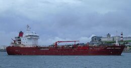 Ref-CSST-203 Annelise Theresa Tanker Entering The River Plym For Cattedown Wharfs Plymouth Devon Gt Britain 2020 (C)RLT Aviation And Maritime Images 2020
