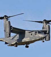 Ref-CV22-11 Bell Boeing CV22 Osprey 11-0064 USAF RAF Mildenhall Suffolk Gt Britain 2017 (C)RLT Aviation And Maritime Images 2017 opt