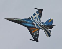 Ref-F16-68 General Dynamics F16C Fighting Falcon Hellenic Air Force (Greece) 99-1523 RAF Fairford Gloucestershire GB 2015 (C)RLT Aviation And Maritime Images 2018 opt