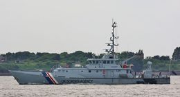 Ref GBC5 HMC Valiant UK Border Force Port Of Felixstowe Suffolk Gt Britain 2013 (C) RLT Aviation And Maritime Images 2018 opt