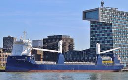 Ref GCO(G)-65 Symphony Provider General Cargo Ship Rotterdam Docks Holland 2017 (C)RLT Aviation And Maritime Images 2018 opt