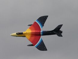 Ref-HHF20 Hawker Hunter F58A Private Ownership G-PSST Bournemouth Hampshire GB 2014 (C)RLT Aviation And Maritime Images 2018 opt