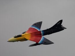 Ref-HHF34 Hawker Hunter F58A Private Owner G-PSST Bournemouth Hampshire GB 2014 (C)RLT Aviation And Maritime Images 2018 opt