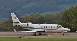Ref-IAI-1 IAI 1125 Astra SPK OE-GBE Bristol Airport Somerset Gt Britain 2018 (C)RLT Aviation And Maritime Images 2018 opt