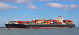 Ref-OCT554 NYK Romulus Container Ship Southampton Water Hampshire Gt Britain 2020 (C)RLT Aviation And Maritime Images 2020