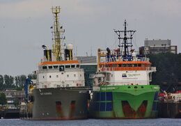 Ref-OSV24 Smit Kamera & Fairmount Expedition Offshore Support Vessels Port Of Rotterdam Holland 2016 (C)RLT Aviation And Maritime Images 2018 opt