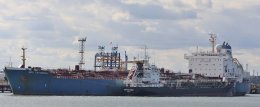 Ref PVT4 Bro Catherine and Whitchallenger Tankers Fawley Oil Refinery Hampshire Gt Britain 2010 (C)RLT Aviation And Maritime Images 2018