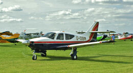 Ref-R114-4 Rockwell R114 Commander G-OIBM Sywell Aerodrome Northamptonshire Gt Britain 2013 (C)RLT Aviation And Maritime Images 2018