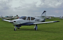 Ref-R114-6 Rockwell R114 Commander G-BOLT Sywell Aerodrome Northamptonshire,Gt Britain 2013 (C)RLT Aviation And Maritime Images 2018