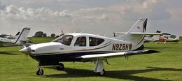 Ref-R114-7 Rockwell Commander 114B N928HW Sywell Aerodrome Northamptonshire GB 2013 (C)All Copyrights Reserved RLT-Aviation And Maritime Images 2022 opt