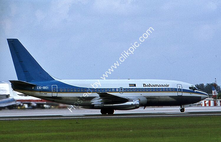 BOEING 737-247 Bahamasair C6-BEI (20128) Fort Lauderdale Apt Florida USA 1992 Order Number RB14