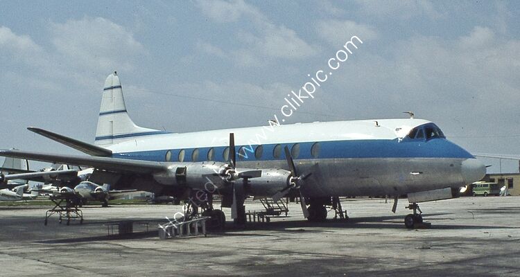 VICKERS VISCOUNT  No Information Location Florida USA Order Number RB56