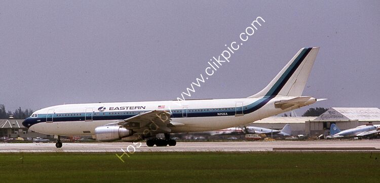 AIRBUS A300 B4-103 Eastern Airlines N212EA (091) Miami International Apt Florida USA 1980 Order Number RB5