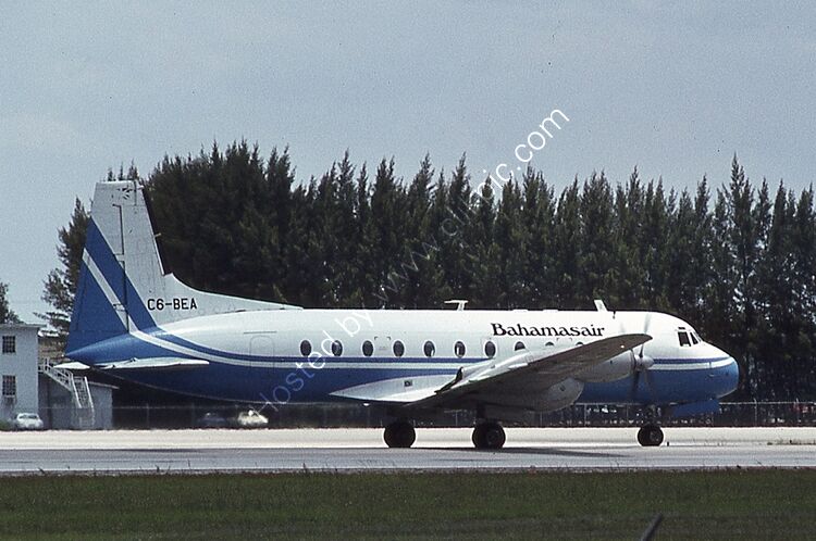 AVRO 748-2A Bahamasair C6-BEA (1761) Fort Lauderdale Apt Florida USA Date Unknown Order Number RB66